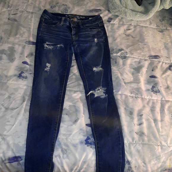 AE Ripped Jeggings - Picture 1 of 3